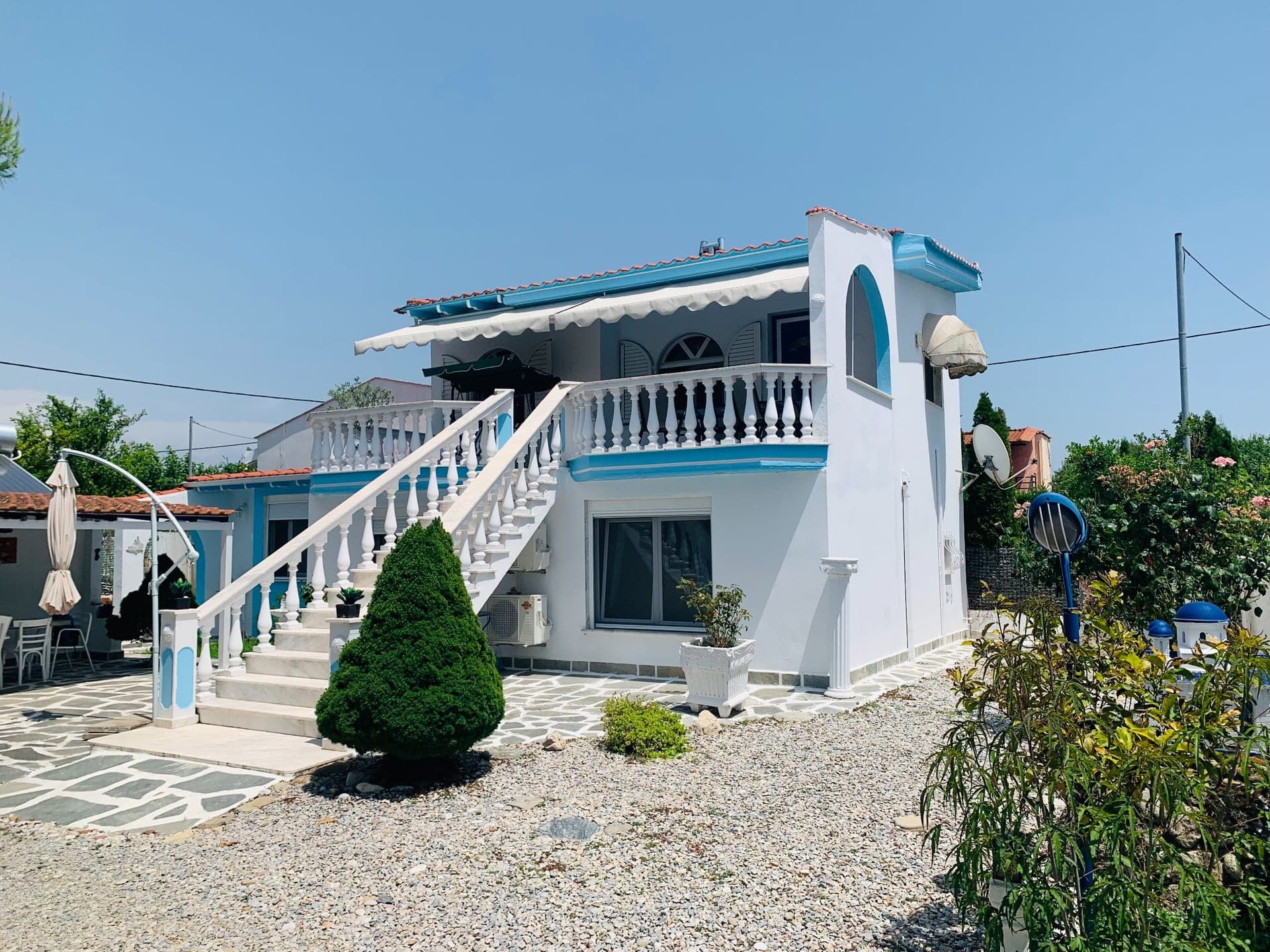 Greek Blue Holiday Villa :: 24/7 Video Security